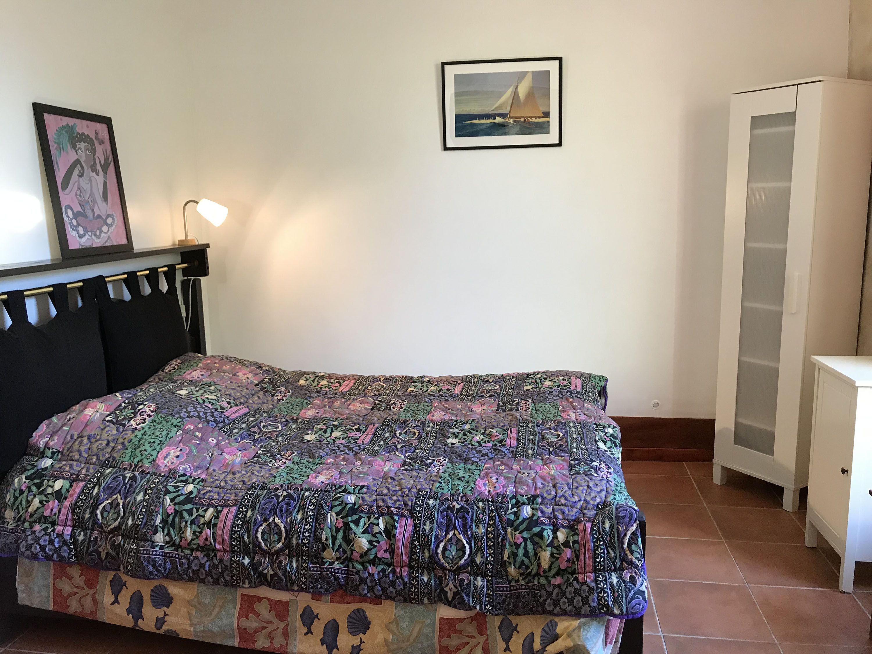 Double bedroom suitable for disabled people